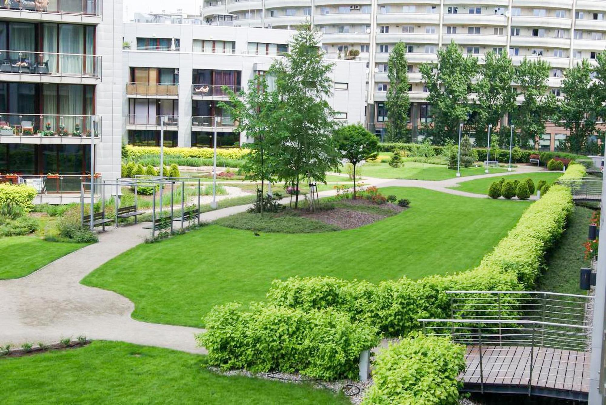 Apartamenty Triton Park Varsóvia Exterior foto