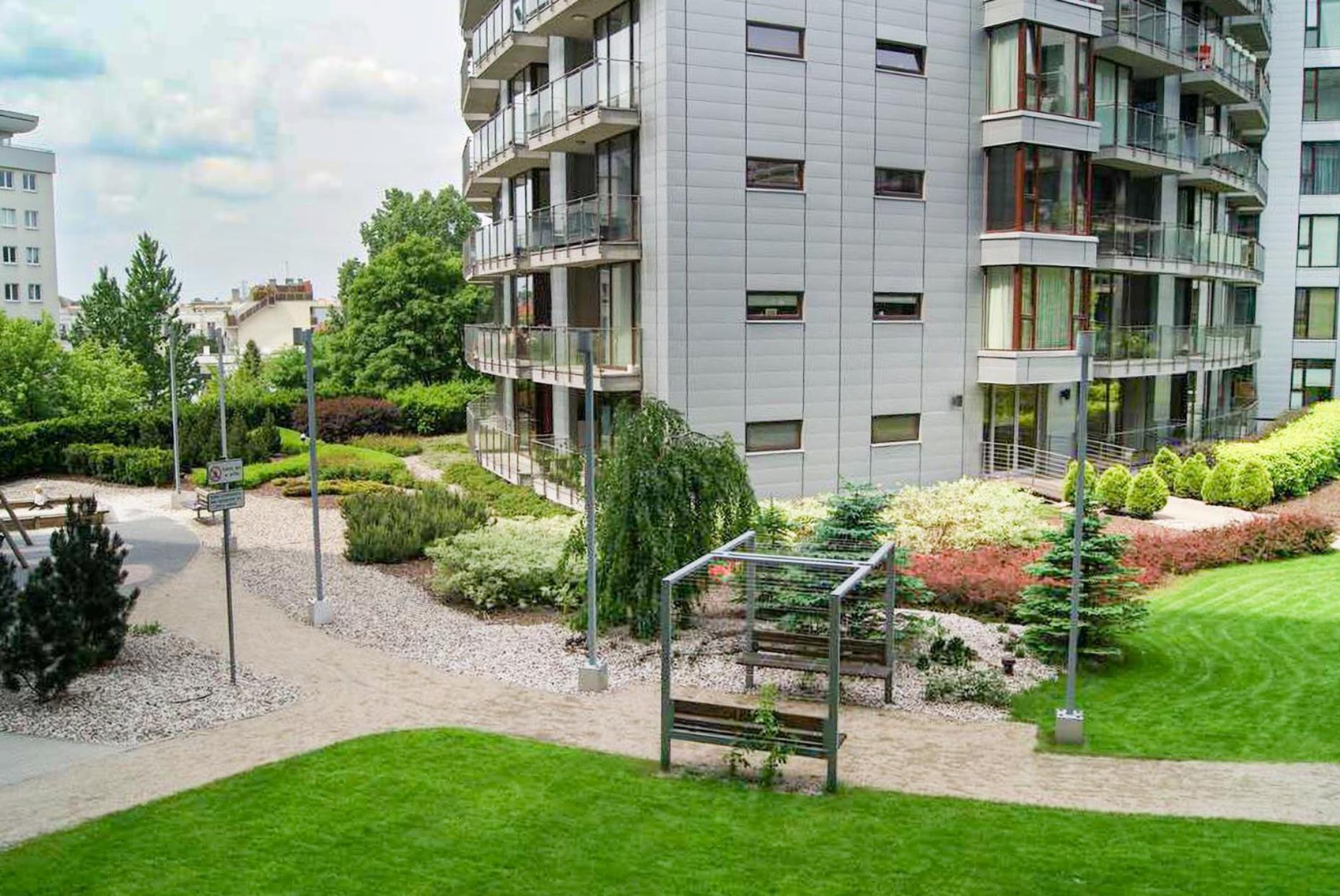 Apartamenty Triton Park Varsóvia Exterior foto