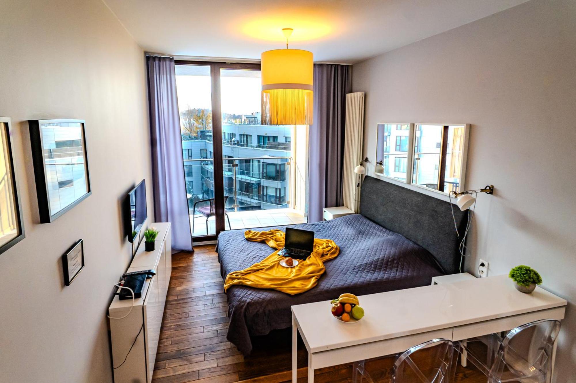 Apartamenty Triton Park Varsóvia Quarto foto